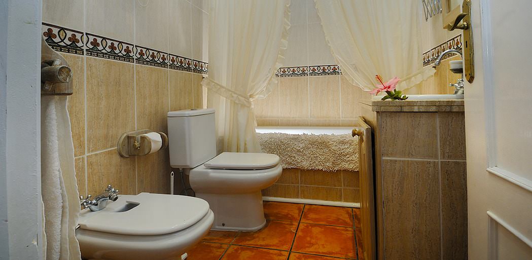 salle de bains, gite frangipani,  La Bodega Casa Rural, San Miguel, Tenerife