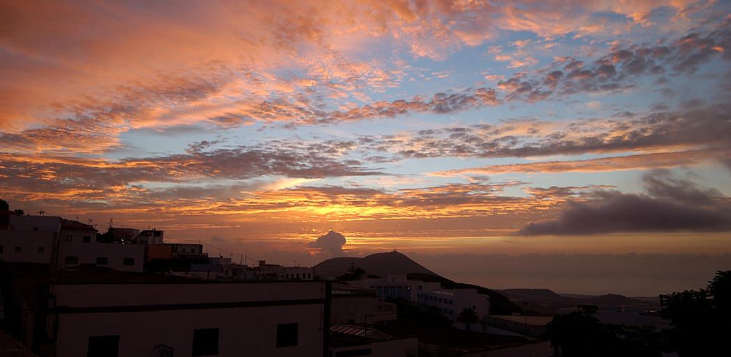 San Miguel de Abona at sunrise, Tenerife.